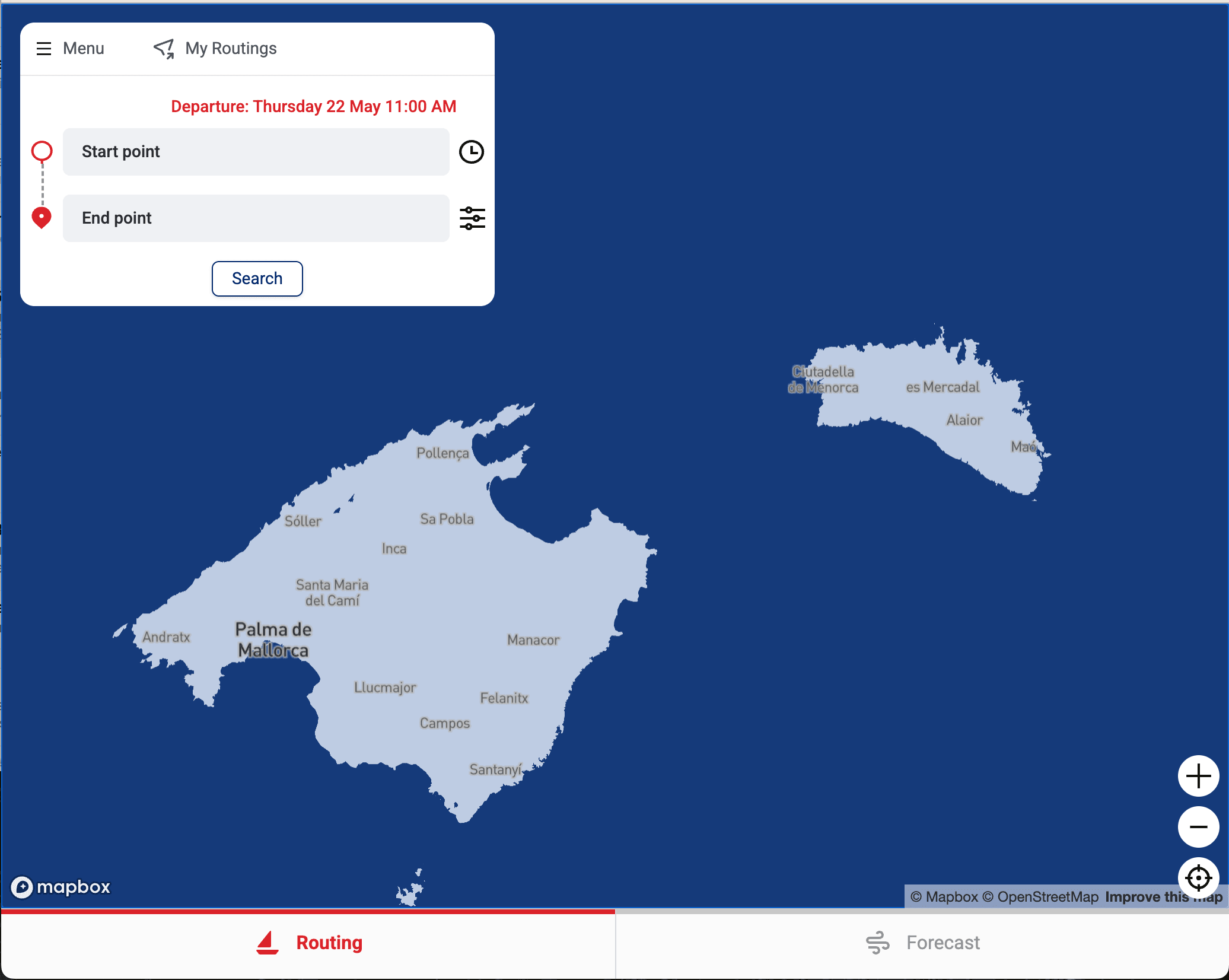 Sailrouting homepage